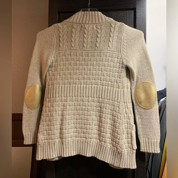 Kaisley Cardigan Sweater, Being Gold - Picture 4 of 12